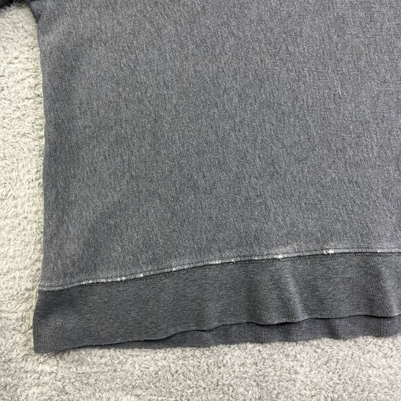 Vintage Old Navy Sweatshirt Mens XL Gray Spellout Heavy Well Worn 90s Y2K - Picture 9 of 16